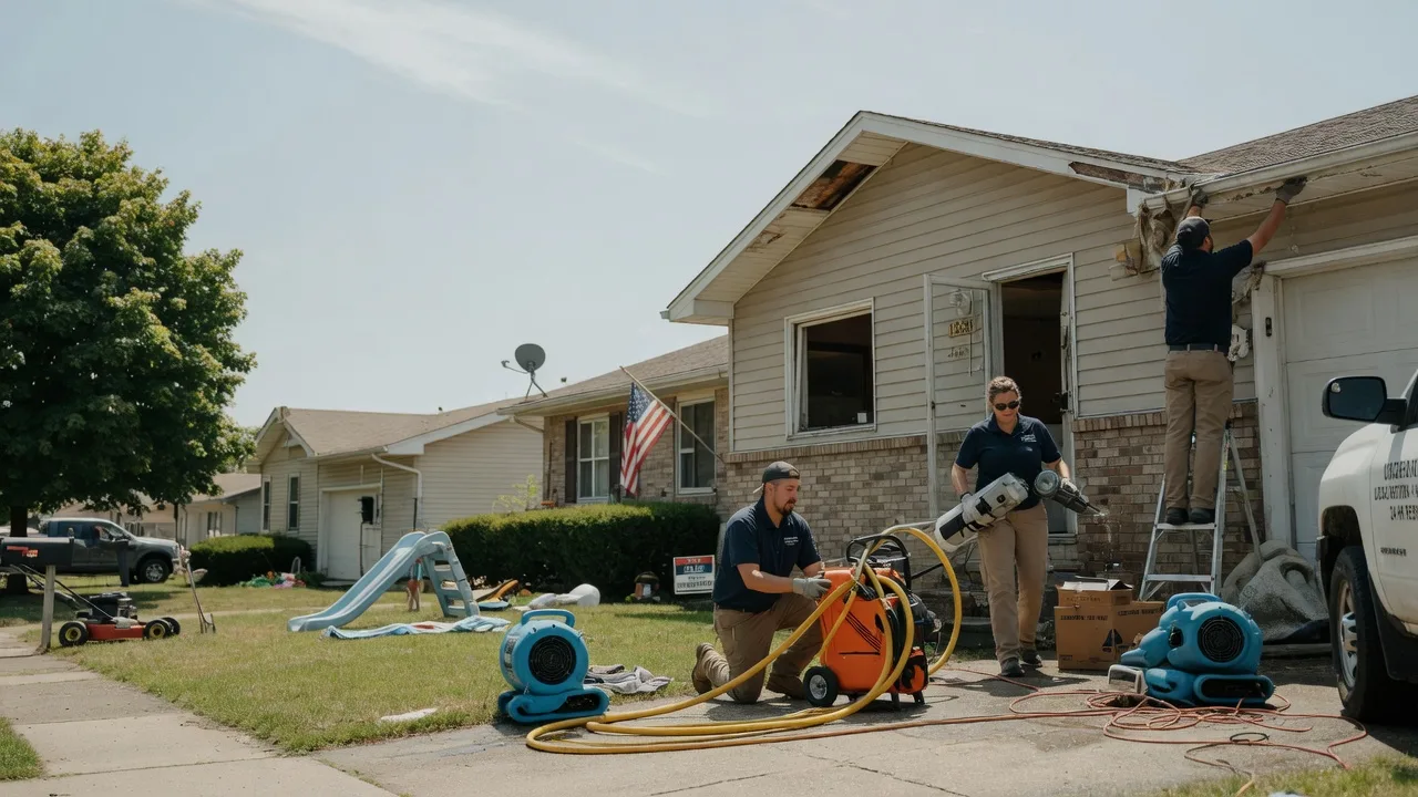 Water Damage Restoration in Sullivan, IL near me